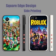 Casing For Realme 8 5G 7i 6i 9i 4G C30 C30sRoblox Game Cartoon TXZ76 Phone Case Square Edge