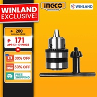 Ingco by Winland 10MM Key Chuck Quick Change Hex Shank Impact Drill Driver Conversion Tool ING-HT