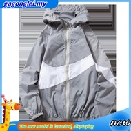 [MYSIA READY STOCK][S-4XL][HENRY Unisex Jacket Couple men women plus size sports jacket windbreaker 