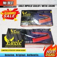 EAGLE Heavy Duty Impulse Sealer 8" 200mm / 12" 300mm | Metal Casing |
