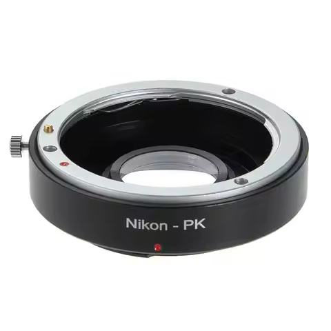 FOTGA Adapter Ring Infinity focus w/ Glass for Nikon F AI Mount Lens to Pentax PK K K110D K200D K20D
