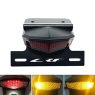 ชุดไฟท้าย+ขายึดป้ายทะเบียน  วัสดุอลูมิเนียม For HONDA CRF 300L CRF300L RALLY 2021 2022 2023
