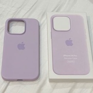 免運 iphone14 pro magsafe 矽膠保護殼 紫丁香 含外盒