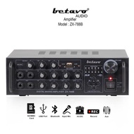 Betavo ZX 788 B PROFESSIONAL AMPLIFIER BLUETOOTH KARAOKE POWER AMPLIFIER