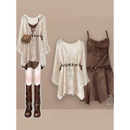 Dune Wasteland Style Skirt & Dress - Perfect for Women's Travel & Vacation Wear | Yunnan Seaside Out