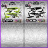 ▬ ◶ HONDA CLICK 125i V1 ( STOCK DECALS 02 DESIGN )【ThaijutsuStickers】