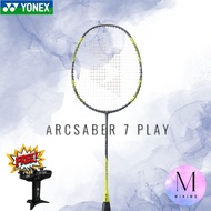 Yonex Badminton Racket New Arcsaber 7 Play Original