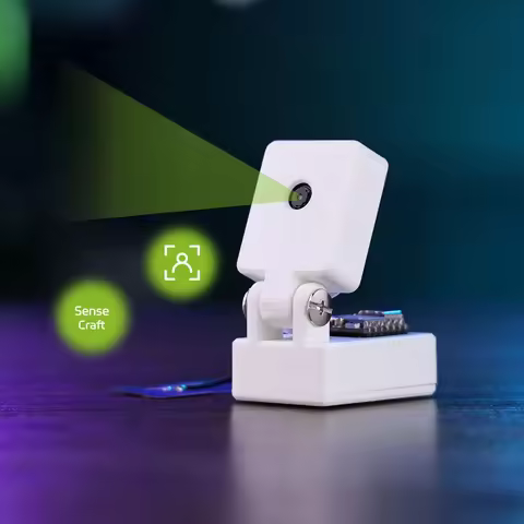 XIAO AI Vision Camera, Combines Grove Vision AI V2 Module,XIAO ESP32-C3 Controller,OV5647 Camera, Te