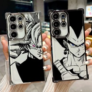 Goku Art Dragons Ball Anime Silicone Soft Case For Samsung S26 Ultra A57 A37 S25 FE S24 Plus S23 S22
