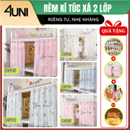Rèm kí túc xá 2 lớp 4UNI rèm công chúa rèm chống muỗi rèm cản sáng