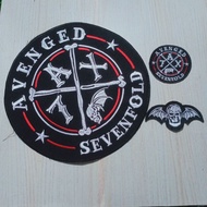 Backpatch/embroidery/ sewing emblem logo band a7x quality