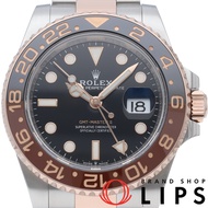 Rolex GMT-Master II 腕錶 126711CHNR，附錶盒、保固卡，18K 玫瑰金/不鏽鋼，男士腕錶，黑色，拋光，成色極佳 [二手]