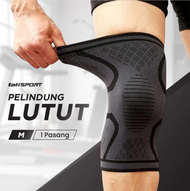 TaffSPORT Pelindung Lutut Knee Support Pad Brace Fitness Gym / Pelindung Lutut Sport Knee Support Br