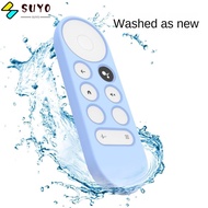 SUYO Remote Control Sleeve, Dustproof Silicone Remote Control Protective Sleeve, Fall Prevention Shockproof Non-slip Remote Control Dust Cover for Google Chromecast Remote Control