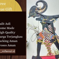 Wayang Kulit Kerbau Bima/Werkudara Hitam Alusan