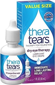 ▶$1 Shop Coupon◀  TheraTears Dry Eye Therapy Eye Drops for Dry Eyes, 1.0 Fl Oz