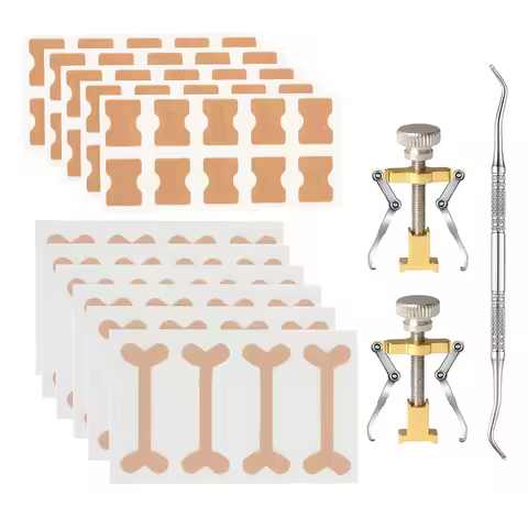 Ingrown Toenail Correction Fixer Recover Nail Patch Kit Foot Care Stickers Tool