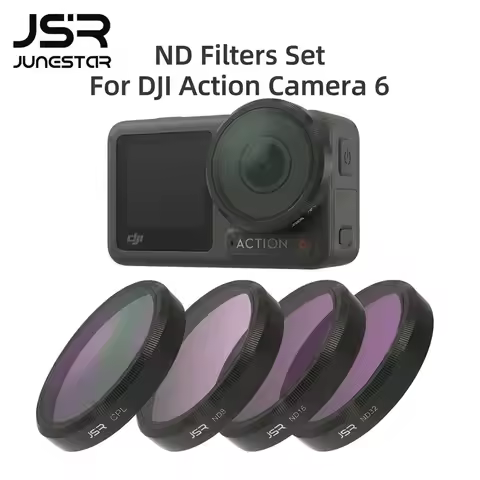 JSR for DJI ND Filter for DJI Osmo Action 6 ND Filter DJI ND8 ND16 ND32 CPL Filter Camera Lens Photo