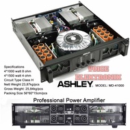 Power Ashley Md 41000 Class H Original 4 Channel Power Amplifier