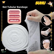 SUHU Elastic  Bandage, Tubular Gauze Stretch Design Tubular Bandage, Medical Bandage Fix Retainer Br