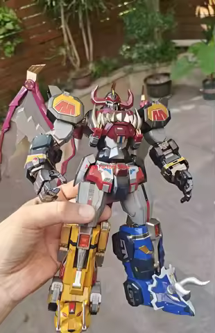 Nuevo Modelo De Ráfaga ZL-01 KO FLAMETOYS BEAST LORD Dragon Caesar Megazord Aleación Producto Termin