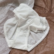 Quần Lót Nữ POKER FACE 7SINs Quần Lót Ren Viền Đơn Giản Cạp Vừa Quần Lót Nylon Kháng Khuẩn Màu Trơn