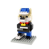 Archbrick 日本滑板友柴犬 Pixel 積木 Nanoblock