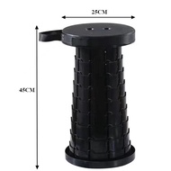 免費順豐站 戶外摺疊櫈 伸縮櫈 加厚版 伸縮椅 圓椅 摺椅 摺疊椅 戶外用品  釣魚 行山 Telescopic Chair Telescopic Stool Round Chair Folding 