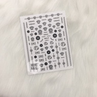 Sticker [WG CODE] nail sticker, sticker handPiece