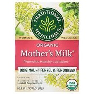 Traditional Medicinals, Organic Mother's Milk®, Original with Fennel & Fenugreek, Caffeine Free, 16 
