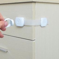 兒童安全鎖扣鑰匙鎖防寶寶開冰箱柜子抽屜門窗鎖飲水機鎖多功能鎖