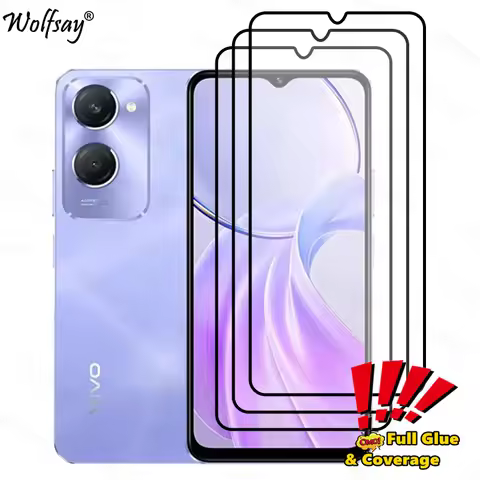 Full Cover Whole Glue Screen Protector For Vivo Y28S 5G Tempered Glass For Vivo Y28S 5G Glass For Vi