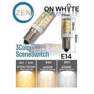 ZEN LED PYGMY BULB E14 3COLOUR SCENE SWITCH 5W