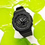 GA-2100-1A3JF watch case black business watch case classic unisex. Fashionable resin watch strap M16