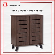 IRAN 2 Door Shoes Cabinet 2 Door Shoes Rack Shoe Rack Shoe Cabinet Almari Kasut Kabinet Kasut Murah Rak Kasut Bertutup