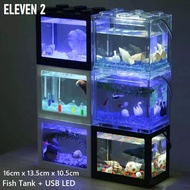 Akuarium Ikan Blok Lego Saiz Besar Untuk Ikan Betta / Guppy / Udang / Kura-Kura / Anak Ikan / Lego B