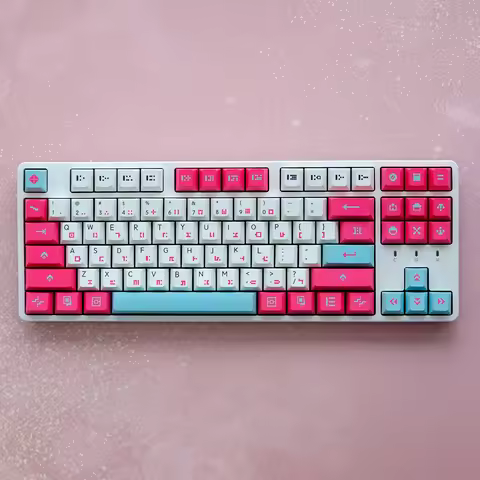 130 Keys Drifter Keycaps Cherry Profile GMK Keycap PBT Dye Sublimation Mechanical Keyboard Game Them