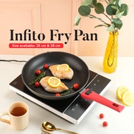 Amercook USA Fry Pan 26cm Non-Stick with Dots Induction - Infito Series