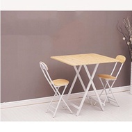 Bộ bàn ghế gấp 2 ghế chất liệu gỗ ép Bộ bàn ăn gấp gọn- Bộ bàn ghế cafe