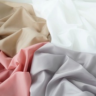 [Ready Stock Fast Shipping] Polyester taffeta Lining fabric bag Lining fabric Solid Color Woolen Lin