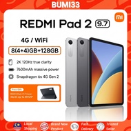 Xiaomi Redmi Pad 2 9.7 4G/WiFi | Snapdragon 6s 4G Gen 2 | 2K 120Hz True Clarity | 7600mAh Battery