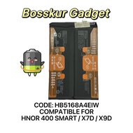 Battery Bateri hb5168a4 Compatible for Hnor 400 Smart / X7D / X9D 6350mah