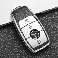 Mercedes-Benz New E-Class 2025 C180L/C260/E300L/A200l/e320/GLC Car Key Case Cover Case Buckle