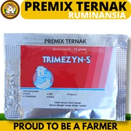 Trimezyn S 10 Grams - Korisa Coli Cholesterol Pulorum Cold CRD Poultry Chicken Bird Medicine