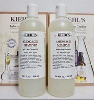 🥥 Kiehl's 🥥 Amino Acid Shampoo+ Conditioner 🥥 科顏氏氨基酸洗頭水+護髮素 500ml x2