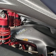 Xmax Rear Hugger Fender Mudguard JR Carbon