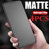 4PCS Matte Frosted Soft Film For Redmi 7 8 8A 9 9A 9C 9i 9T 10 10A 10C 10X Y3 Dual Pro Activ Prime S