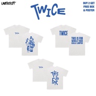 TWICE This is For World Tour Oversize shirt cotton merchandise