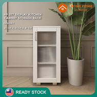 HomePrime HP077 Display Cabinet Kitchen Cabinet Deco Rack Storage Cabinet Almari Dapur Bertutup Storage Cabinet