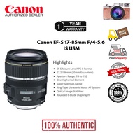 Canon EF-S 17-85mm F/4-5.6 IS USM ULTRASONIC Lens original (GUARANTEE NEW & ORIGINAL) 1 years warran